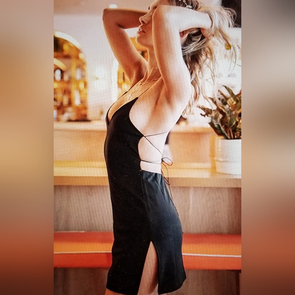NWT SEXY BODYCON PARTY CLUB STRAPPY BACKLESS DRESS EVENING MINI DATE NIGHT - Picture 6 of 10